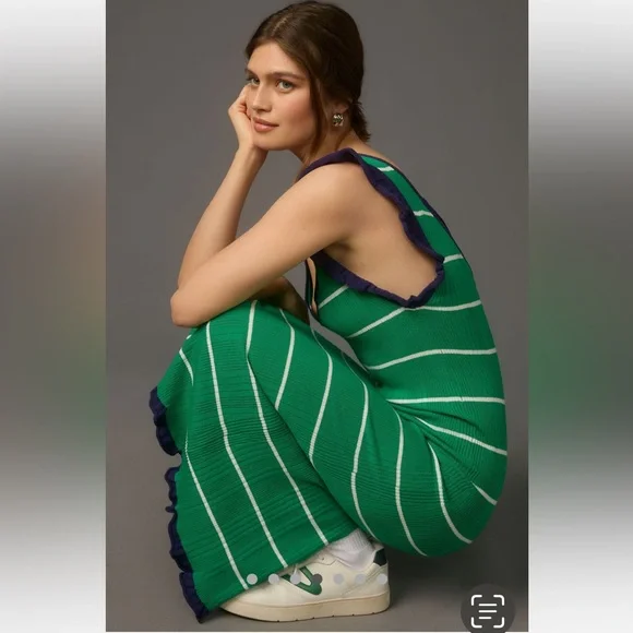 Anthropologie NWT Daily Practice by Anthropologie Sweater Midi Dress size 1X. - Picture 7 of 13